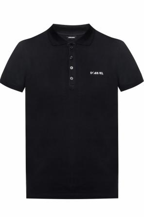 Logo-embroidered polo shirt, zdjęcie 1 Logo-embroidered polo shirt od Diesel